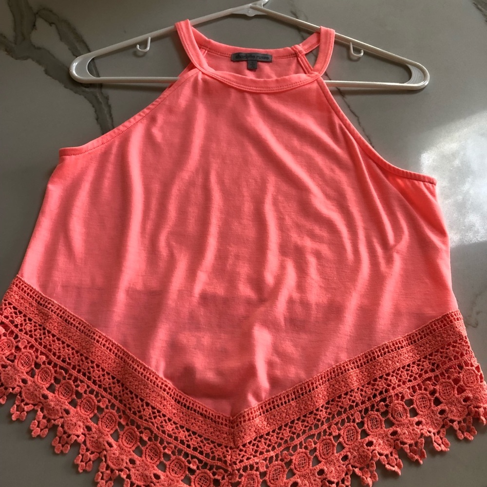 Charlotte Russe sleeveless top, size S